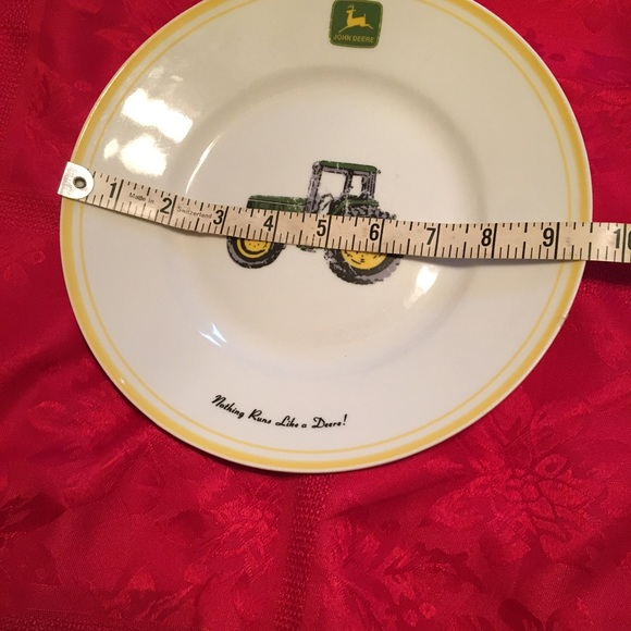 John Deere Dining John Deere Plate Set Country Farming Outdoor